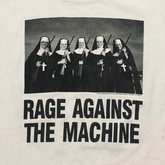 Rage Against The Machine 1997 Concert Tour Graphic Band Music Rock Fan T-Shirt - Picture 2 of 5